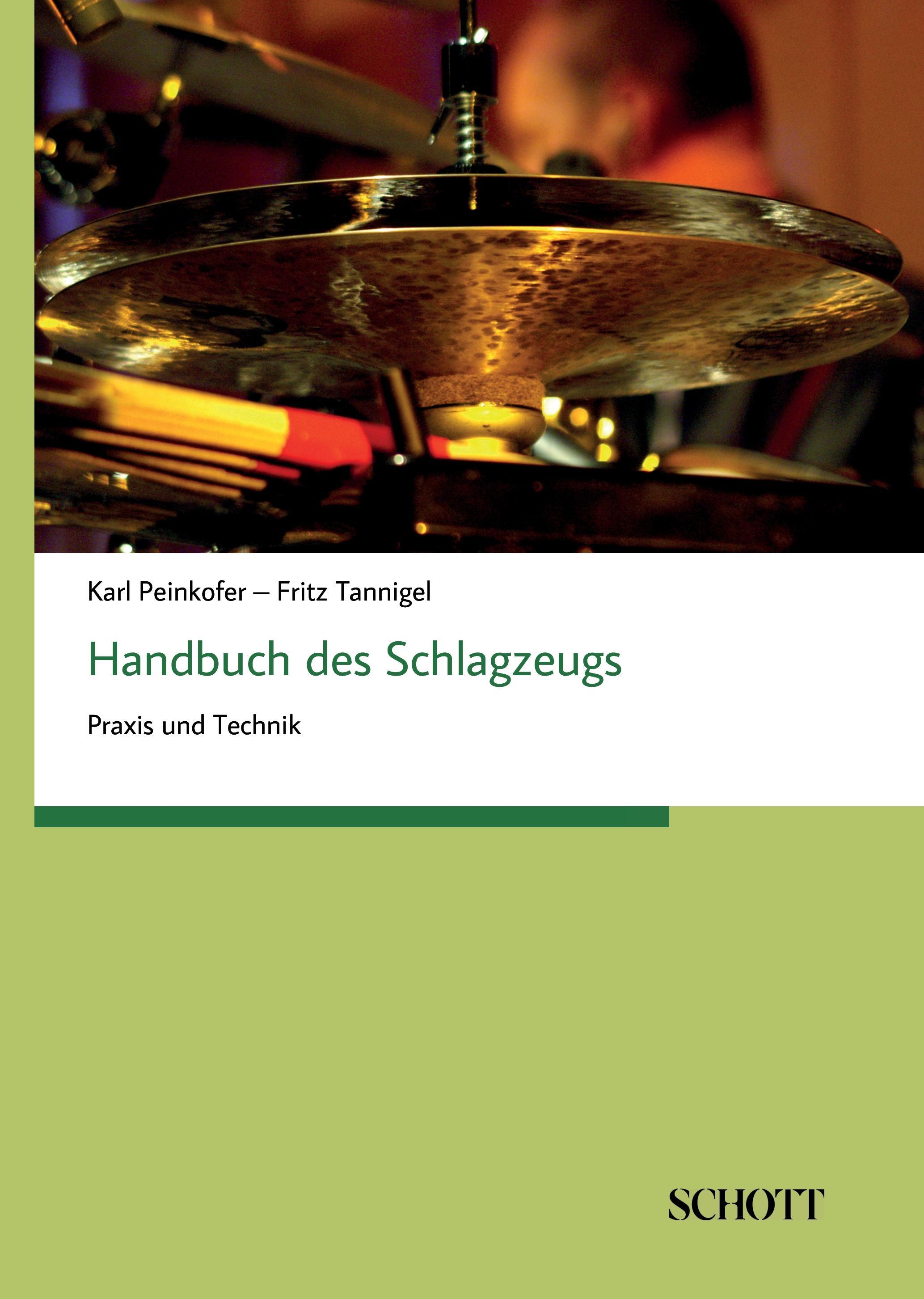 Vorderes Coverbild Handbuch des Schlagzeugs