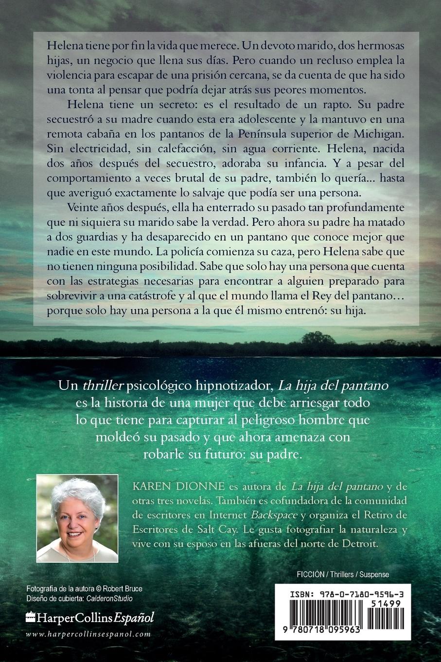 Rückseitencover La hija del pantano