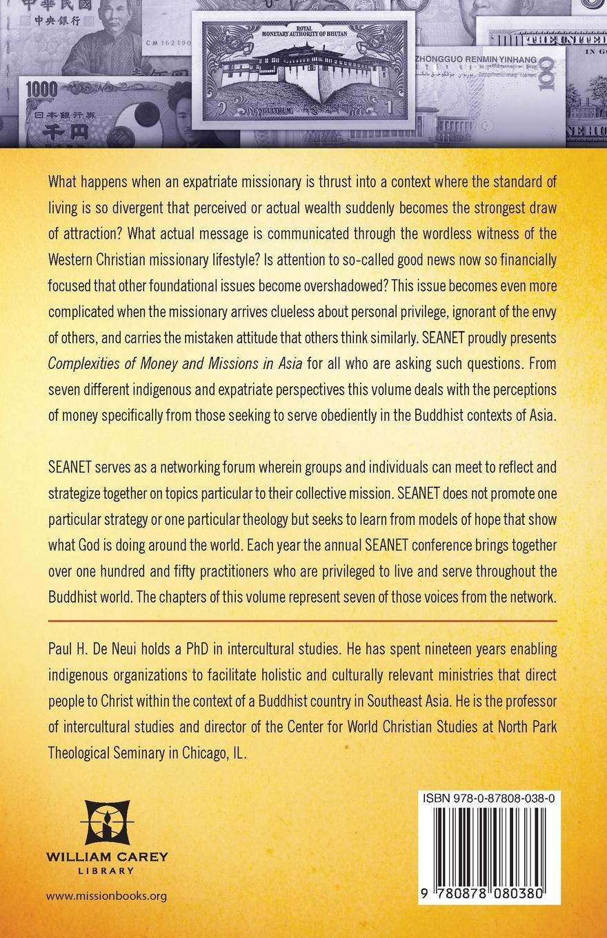 Rückseitencover Complexities of Money and Missions in Asia