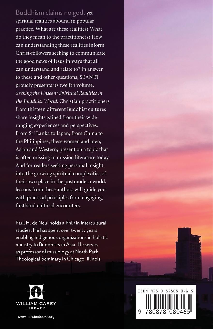 Rückseitencover Seeking the Unseen