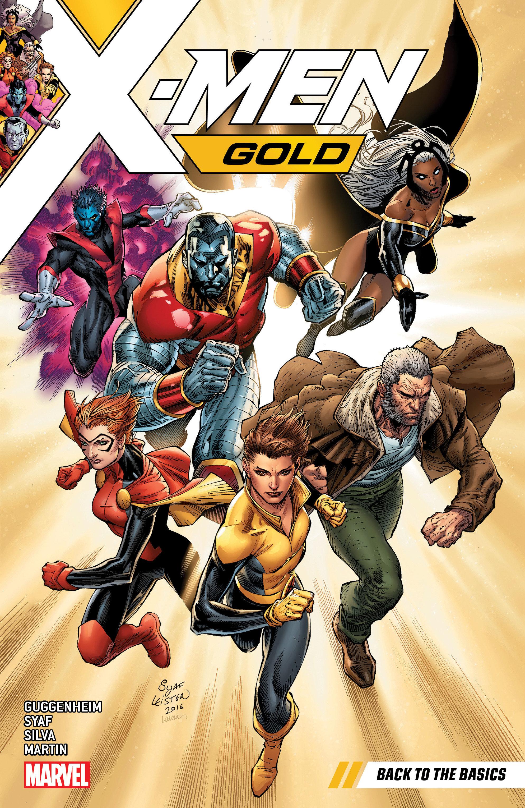 Vorderes Coverbild X-Men Gold Vol. 1: Back to the Basics