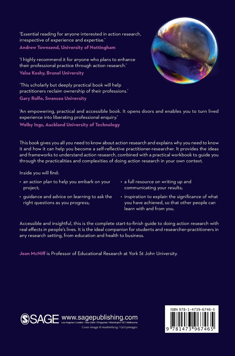 Rückseitencover Action Research