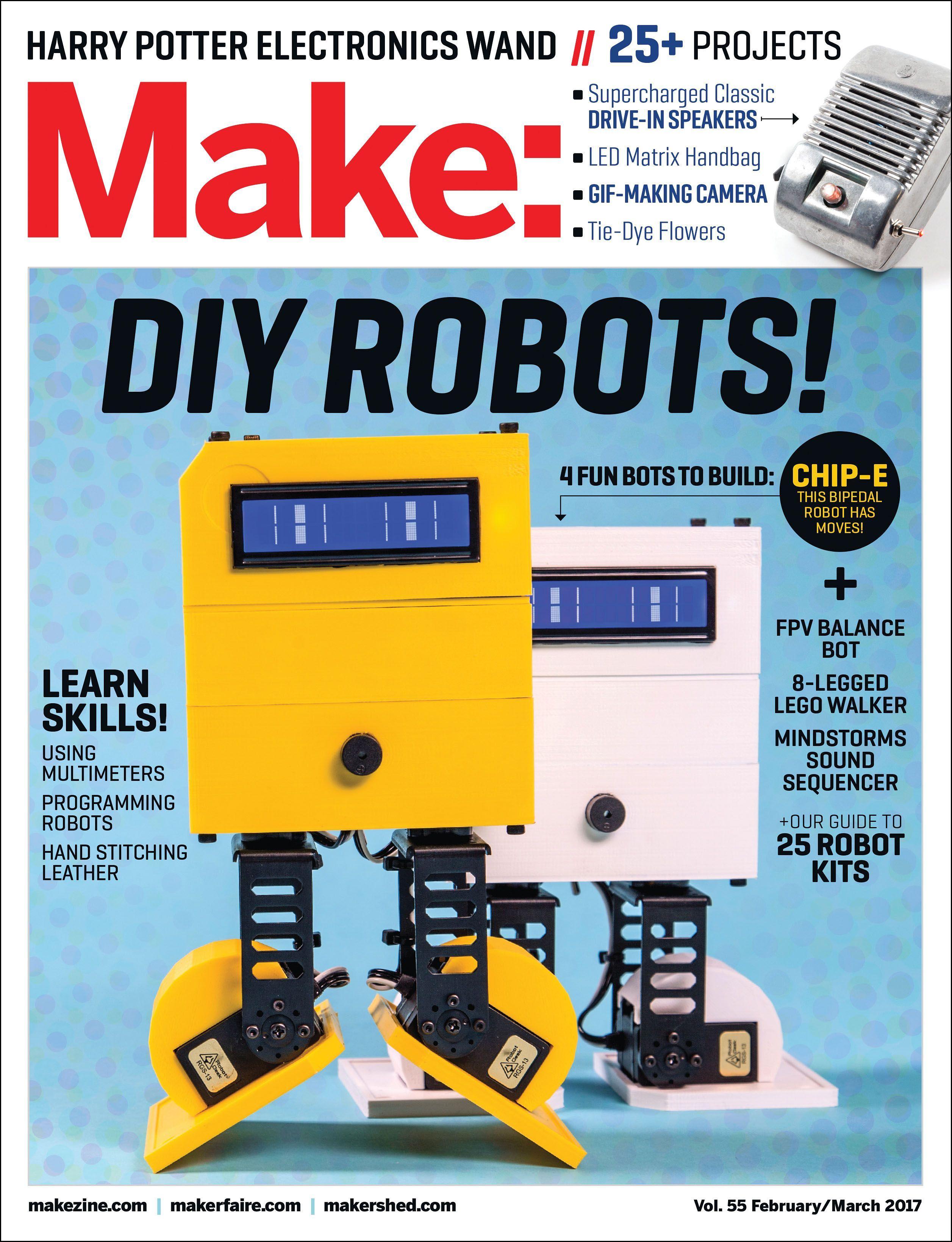 Vorderes Coverbild Make: Volume 55