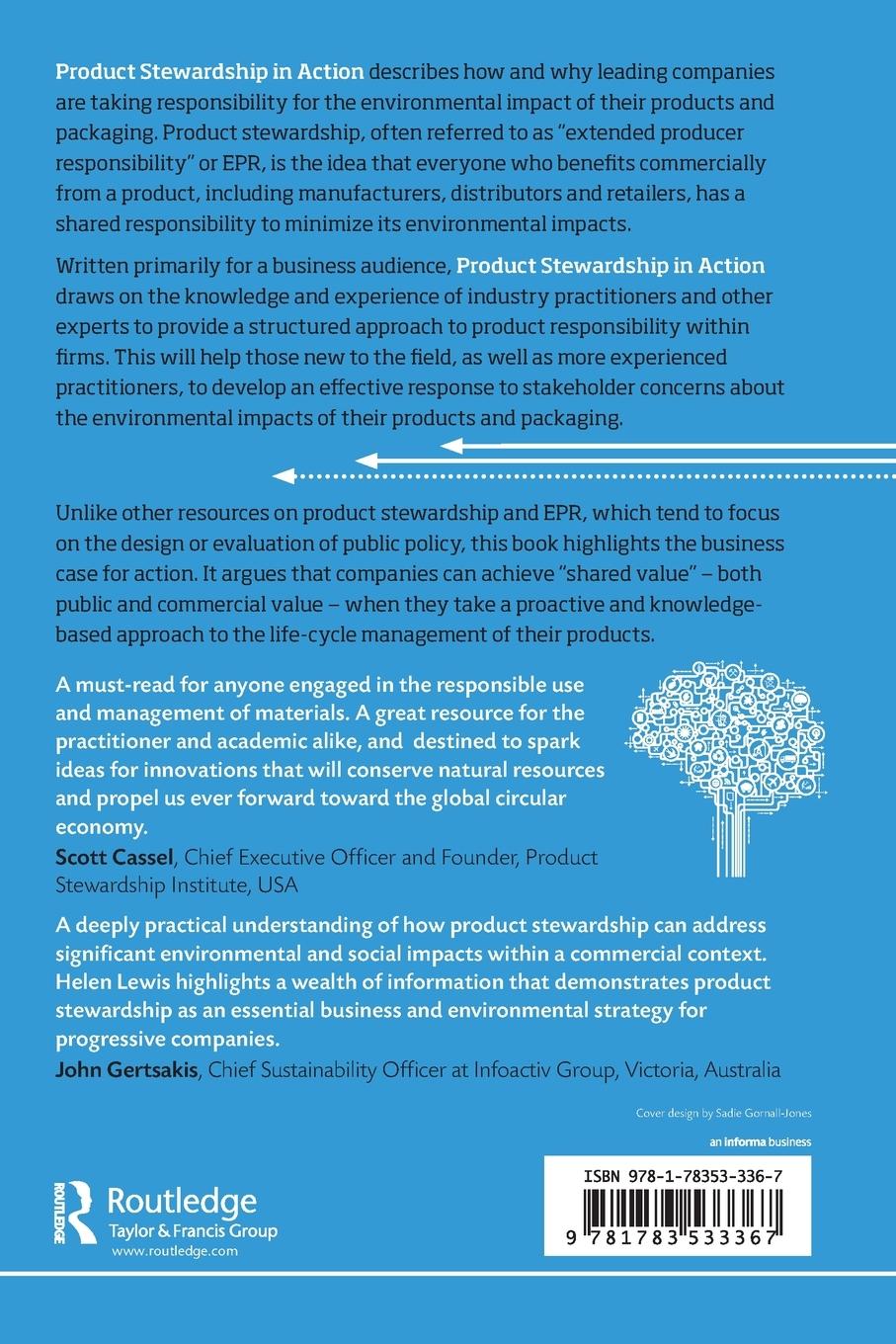Rückseitencover Product Stewardship in Action
