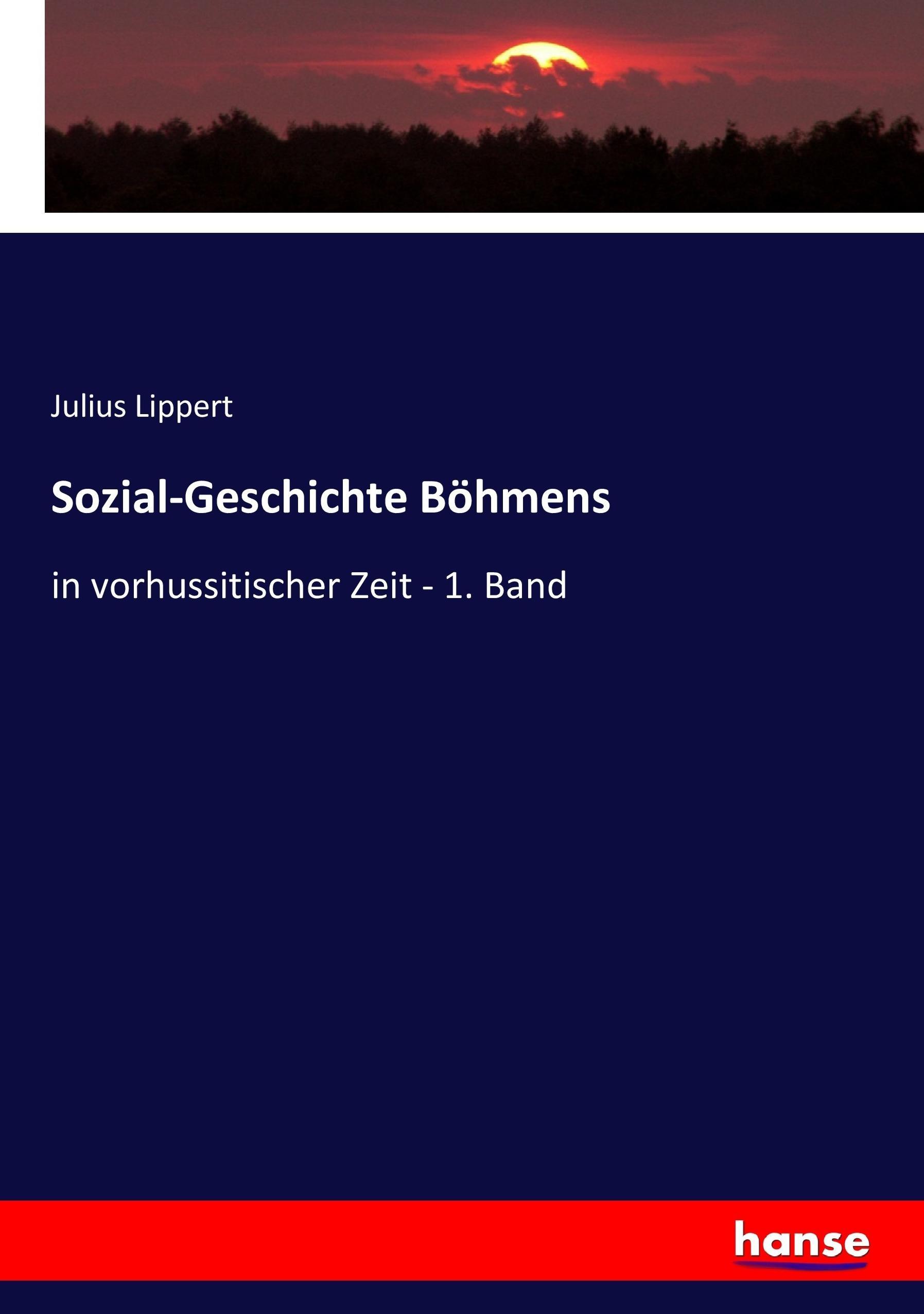 Vorderes Coverbild Sozial-Geschichte Böhmens