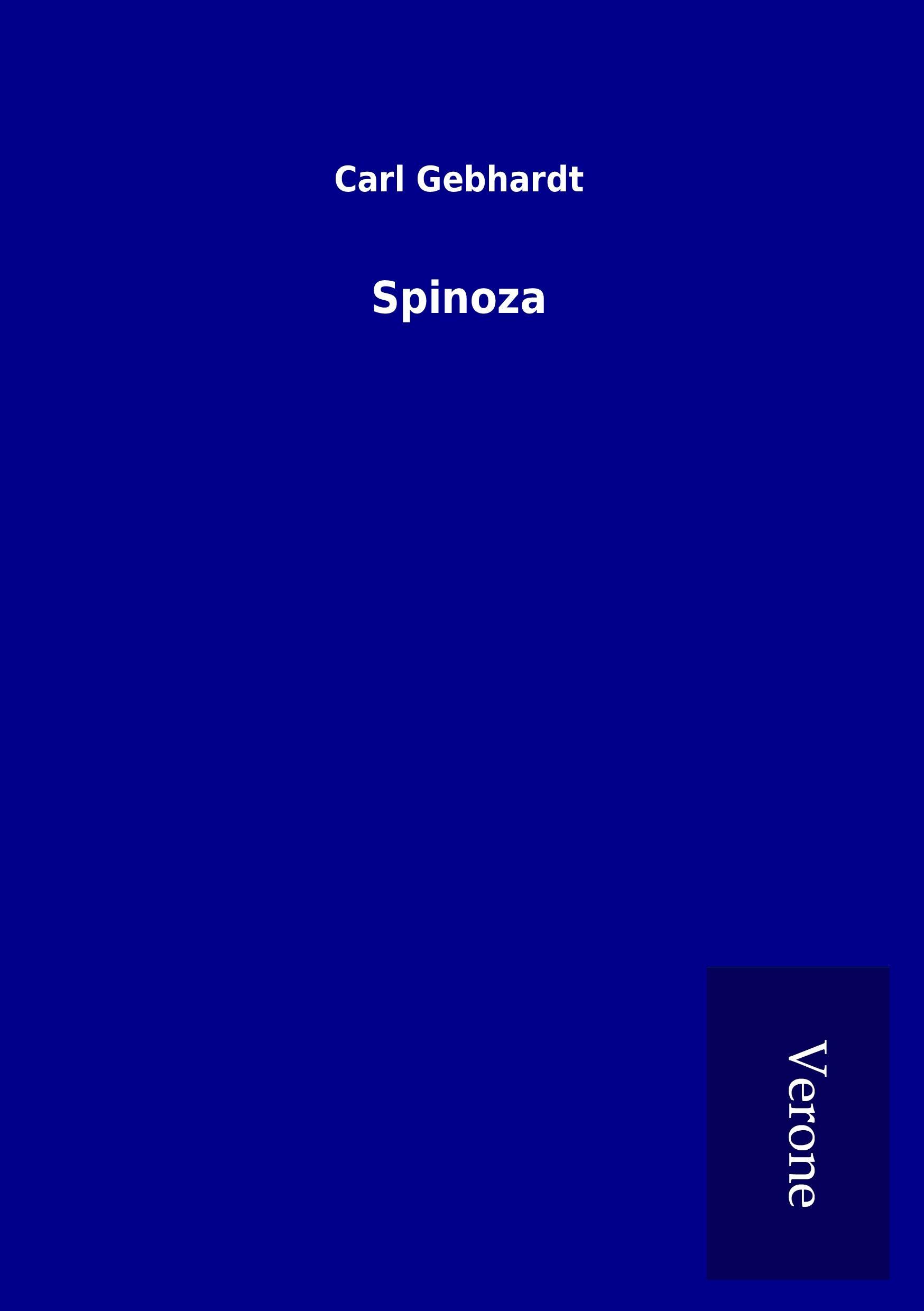 Vorderes Coverbild Spinoza
