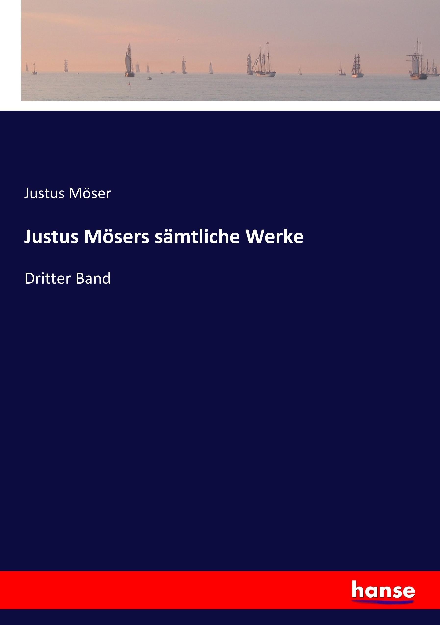 Vorderes Coverbild Justus Mösers sämtliche Werke
