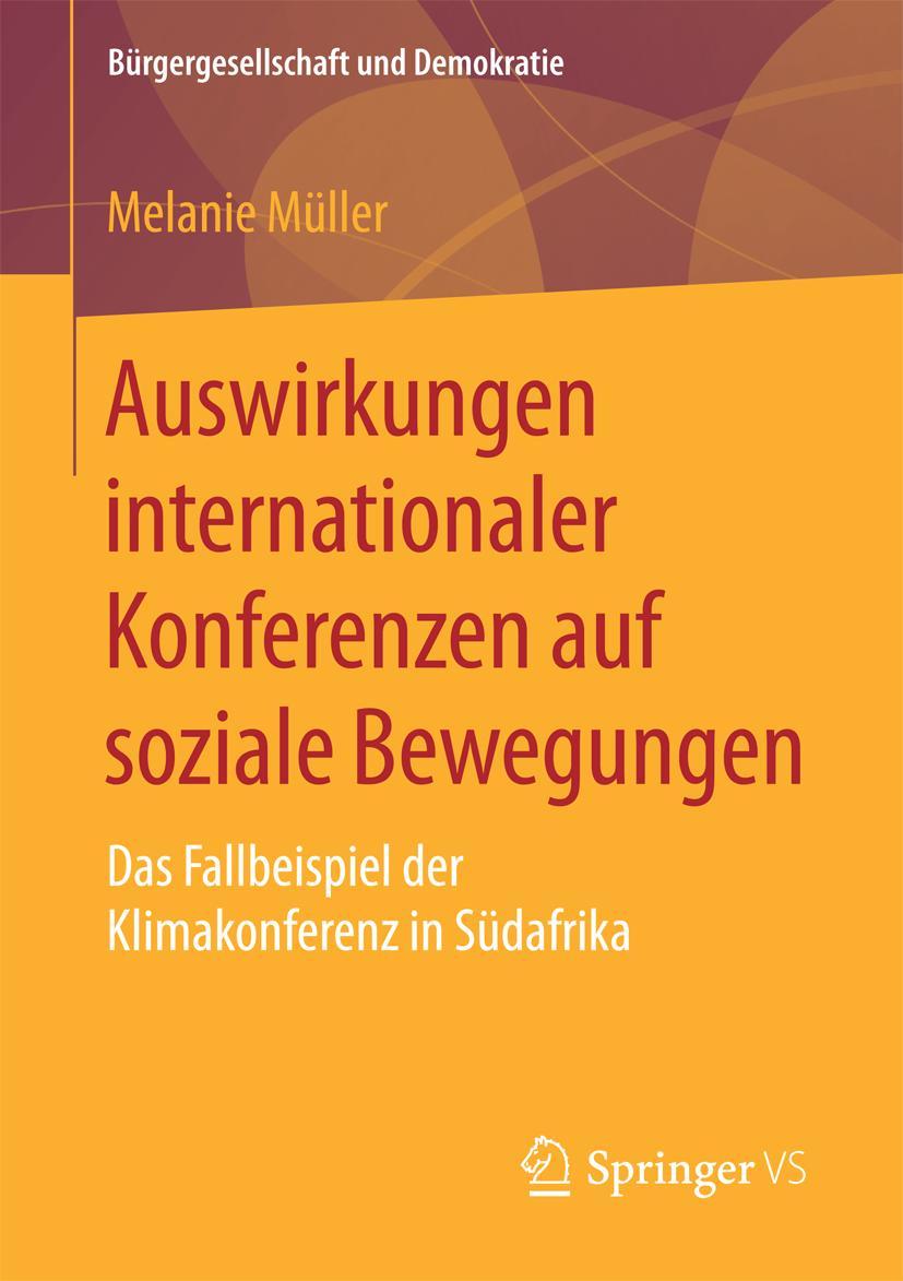 Vorderes Coverbild Auswirkungen internationaler Konferenzen auf soziale Bewegungen