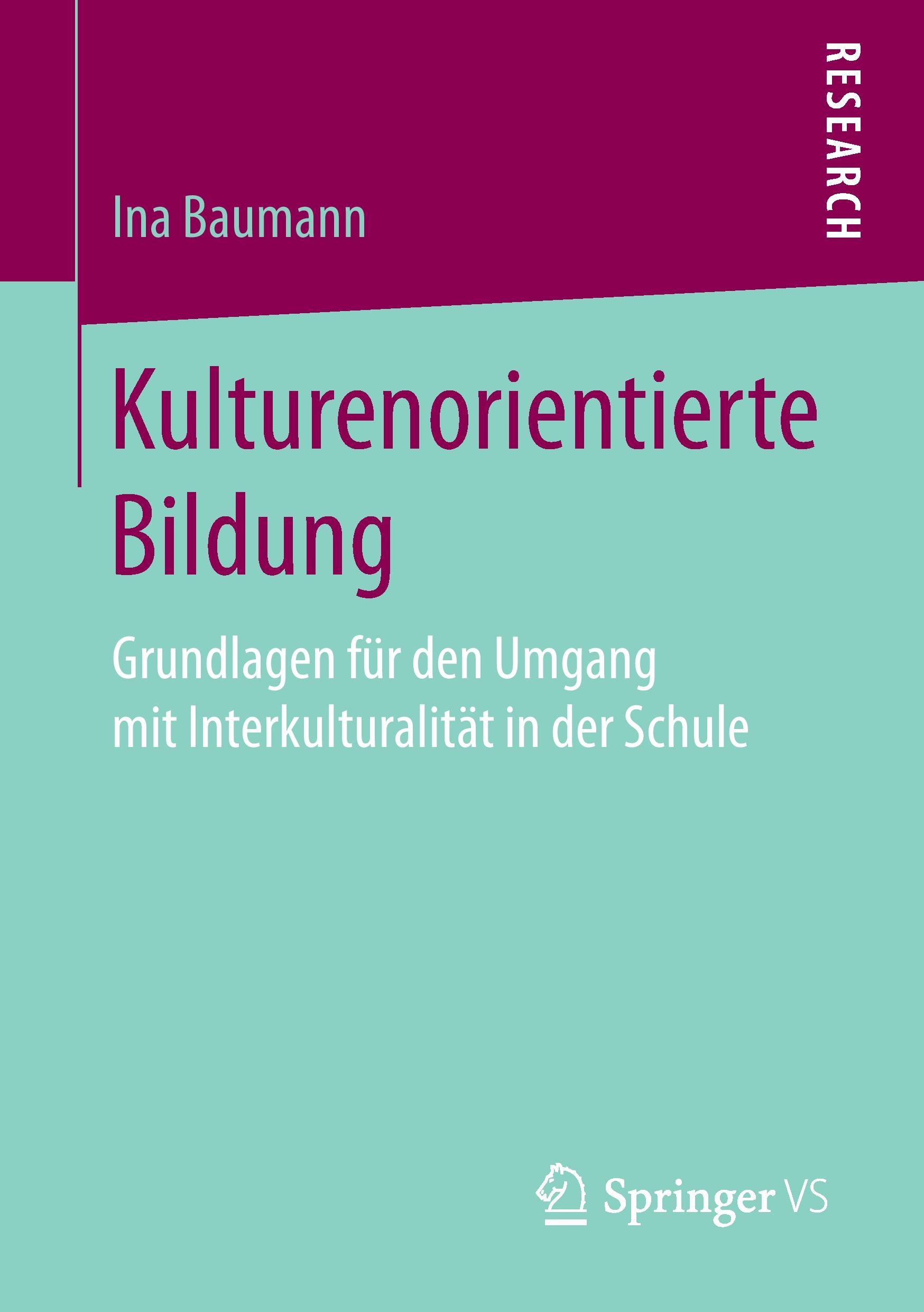 Vorderes Coverbild Kulturenorientierte Bildung