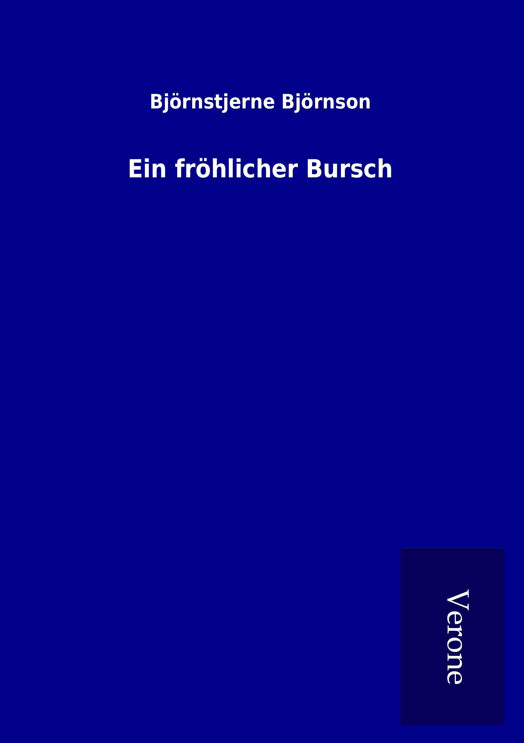 Vorderes Coverbild Ein fröhlicher Bursch