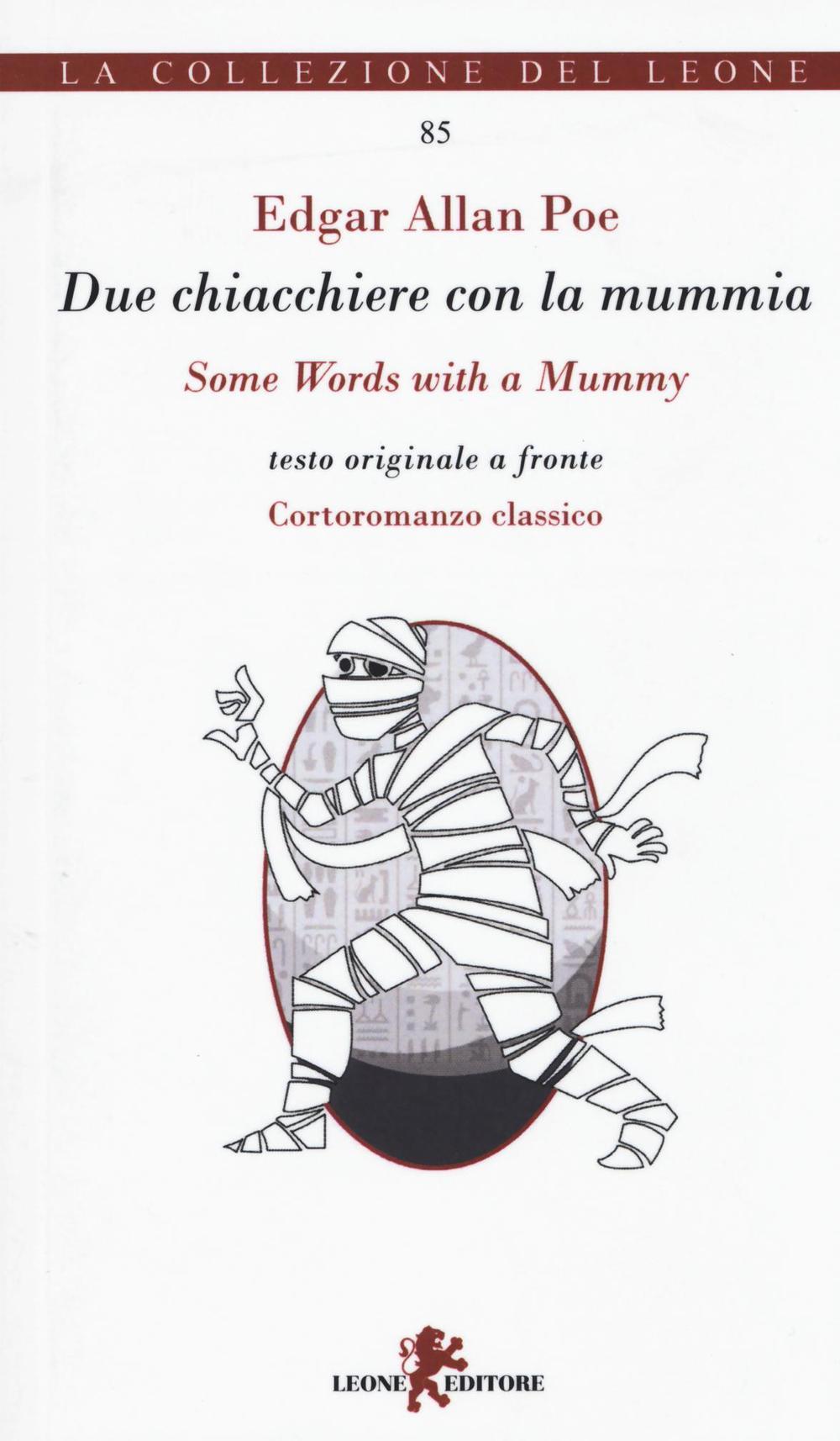 Vorderes Coverbild Due chiacchiere con la mummia-Some words with a mummy