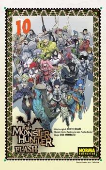 Vorderes Coverbild Monster hunter flash 10