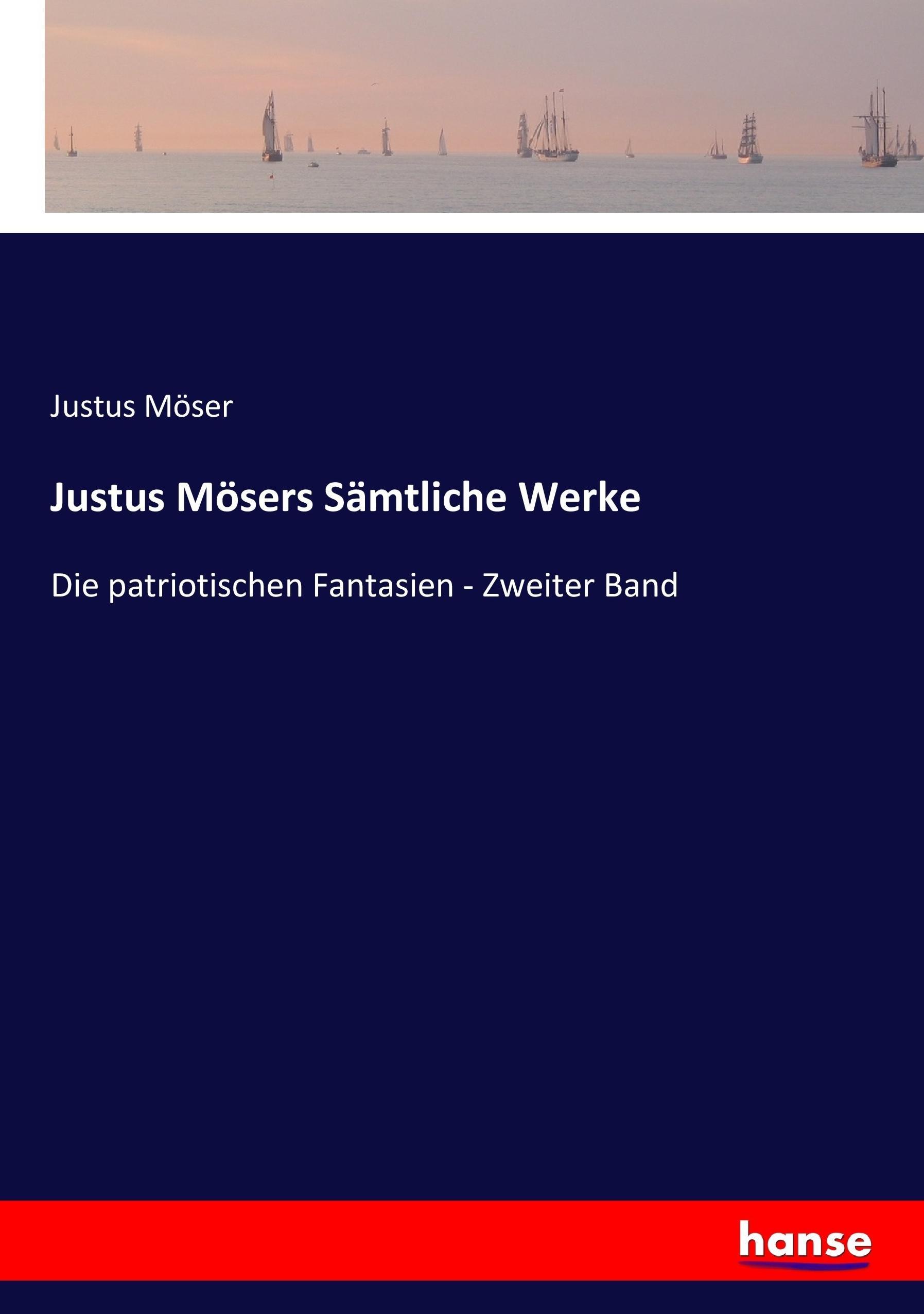 Vorderes Coverbild Justus Mösers Sämtliche Werke