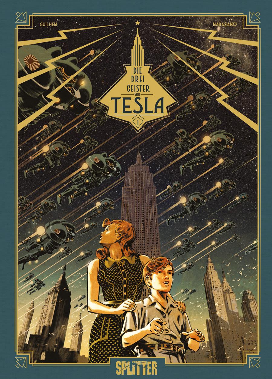 Vorderes Coverbild Die drei Geister von Tesla 01