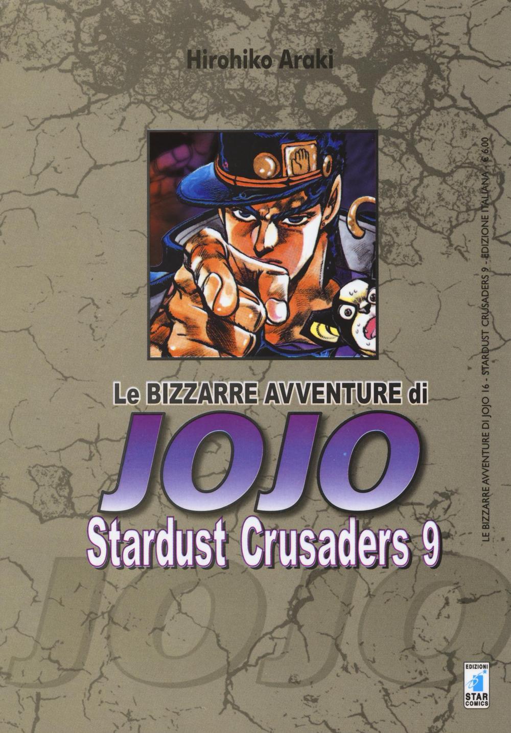 Vorderes Coverbild Stardust crusaders. Le bizzarre avventure di Jojo. Vol. 9