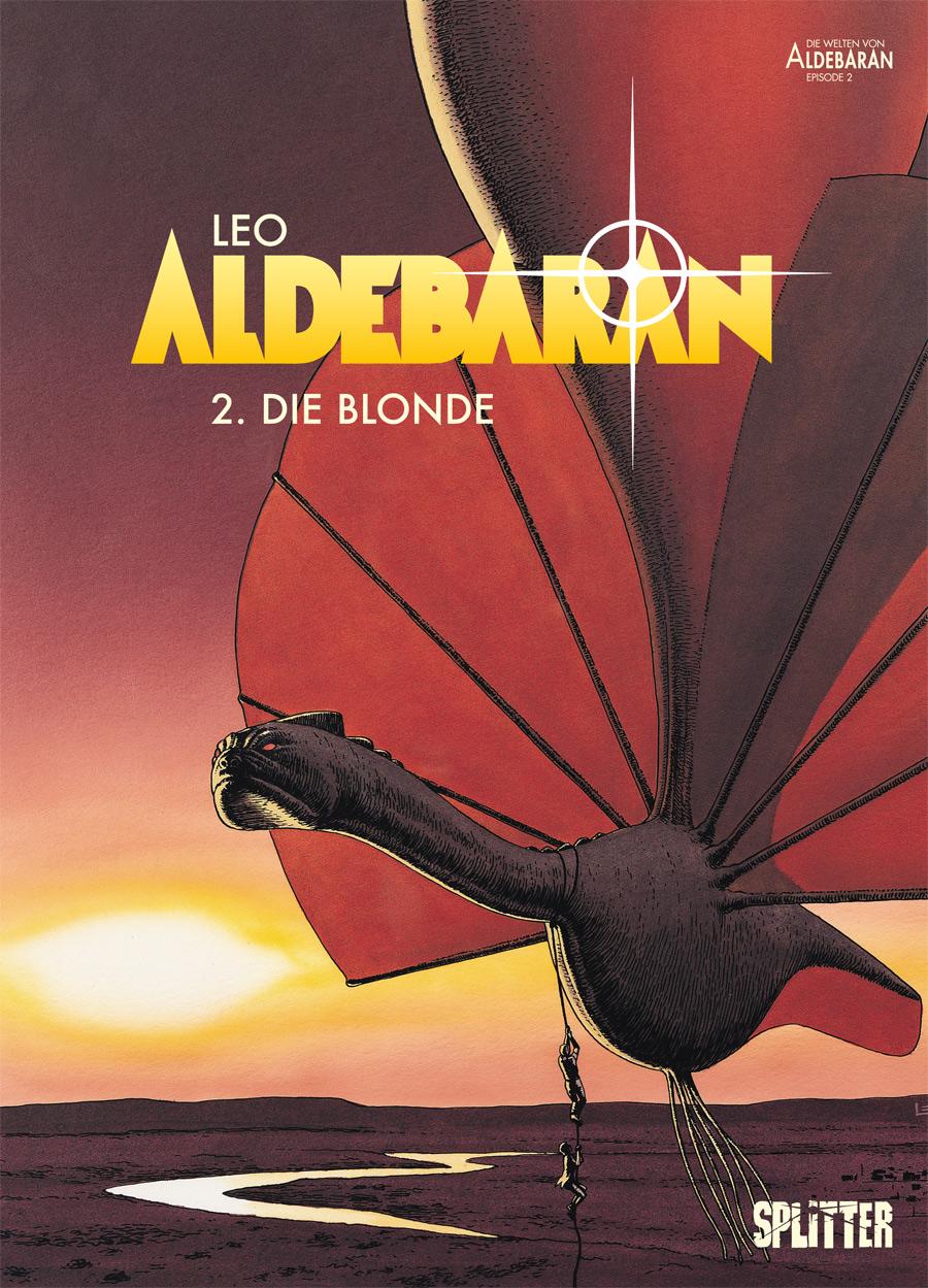 Vorderes Coverbild Aldebaran 02. Die Blonde