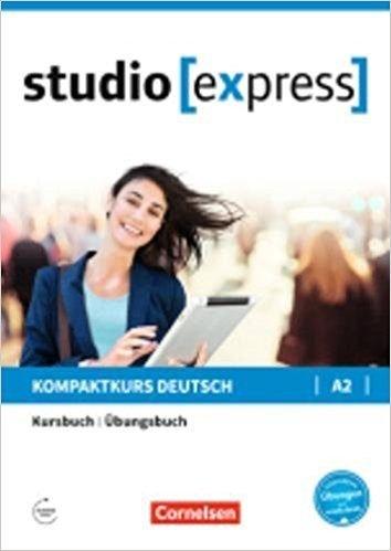 Vorderes Coverbild studio express A2 - Kurs- und Übungsbuch mit Audios online