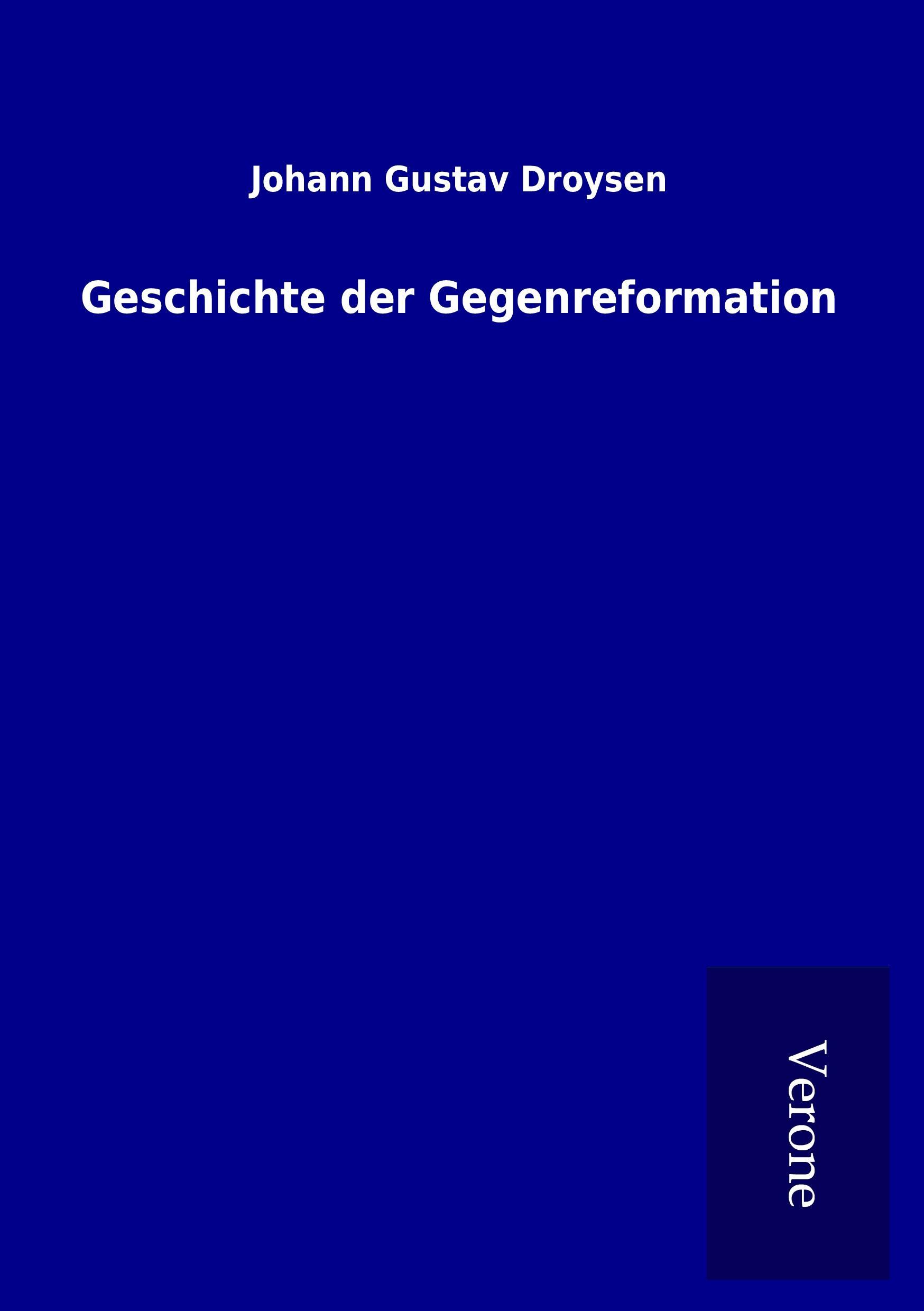 Vorderes Coverbild Geschichte der Gegenreformation