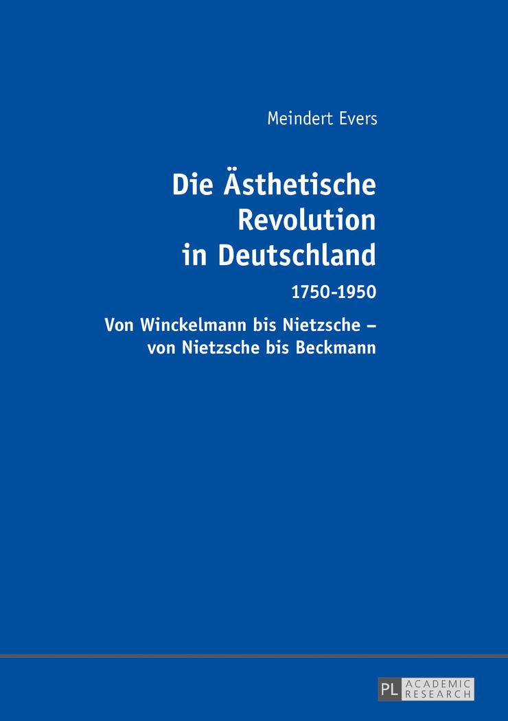 Vorderes Coverbild Die Ästhetische Revolution in Deutschland