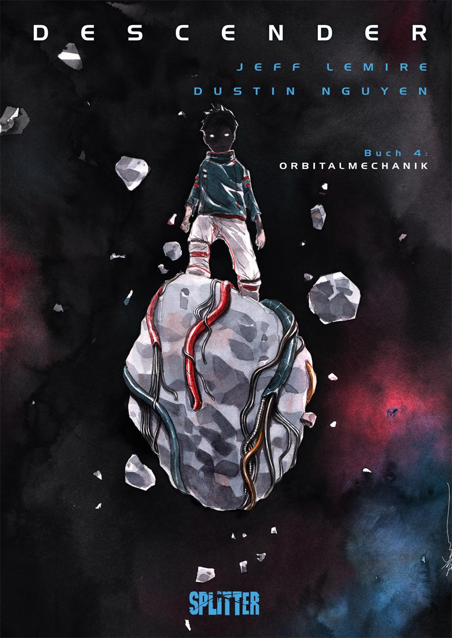 Vorderes Coverbild Descender 04. Orbitalmechanik