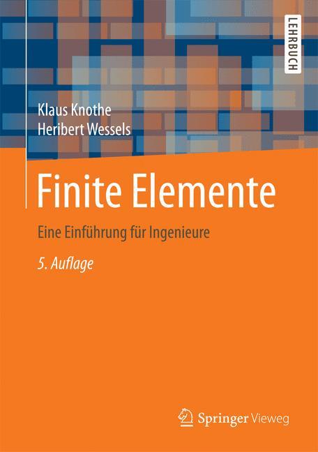 Vorderes Coverbild Finite Elemente