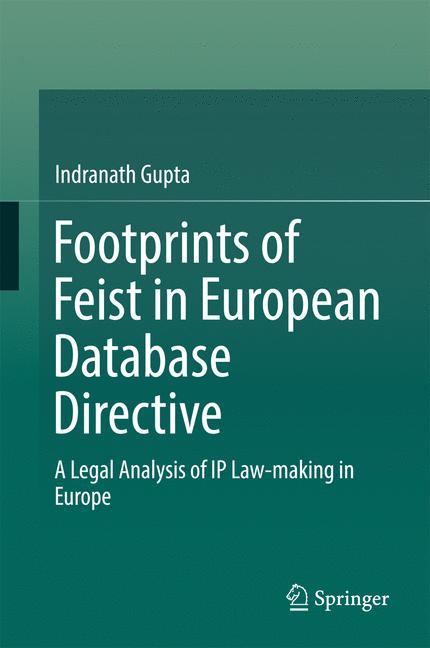 Vorderes Coverbild Footprints of Feist in European Database Directive