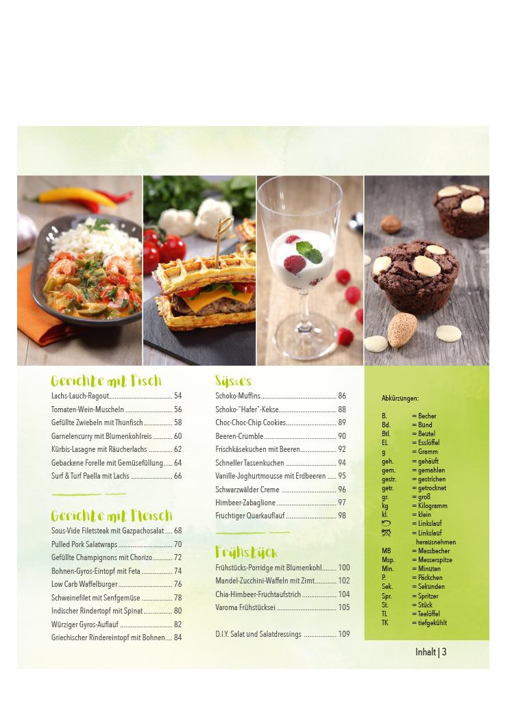 Beispielinhalt (Bild) Low Carb Band 2