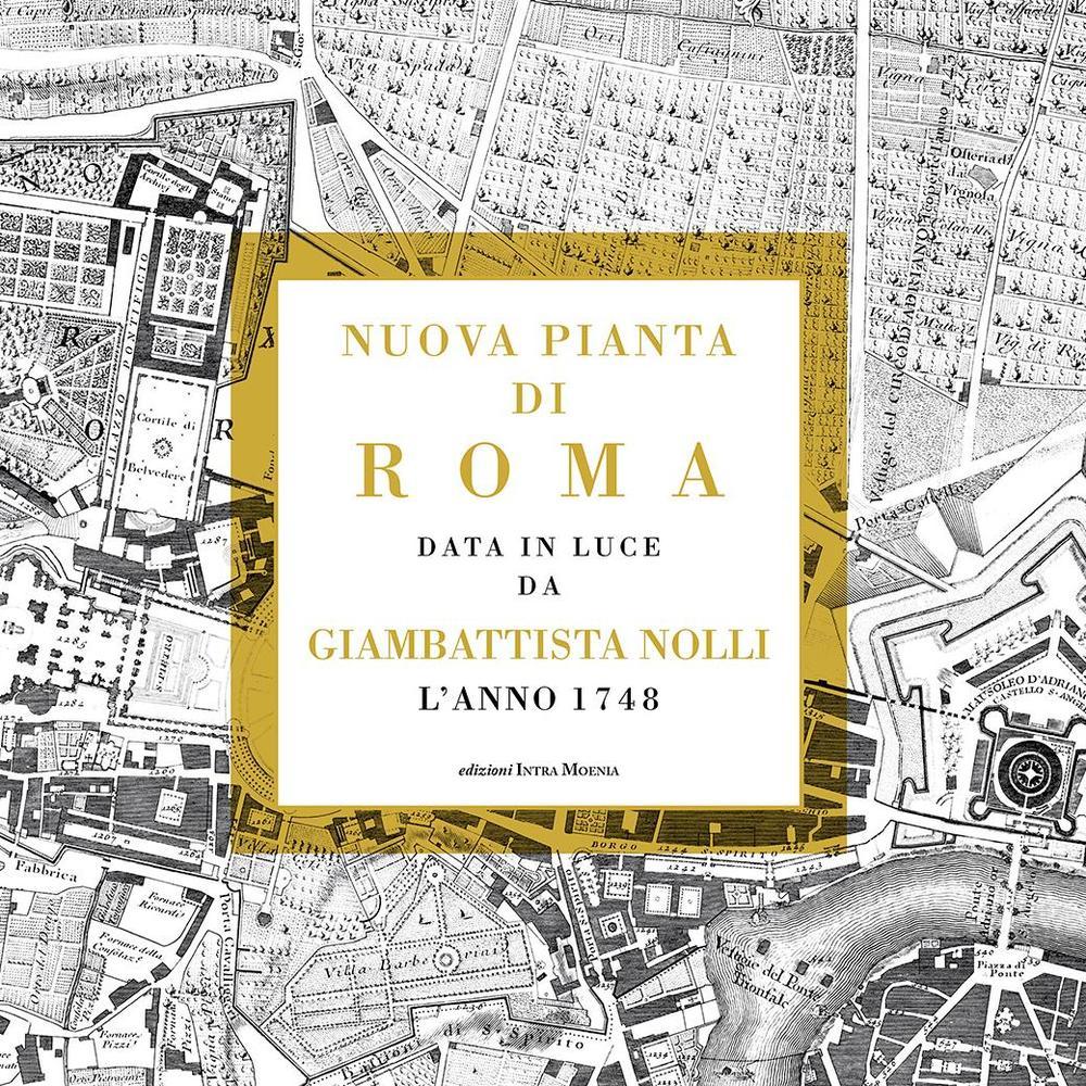 Vorderes Coverbild Nuova pianta di Roma data in luce da Giambattista Nolli l'anno 1748