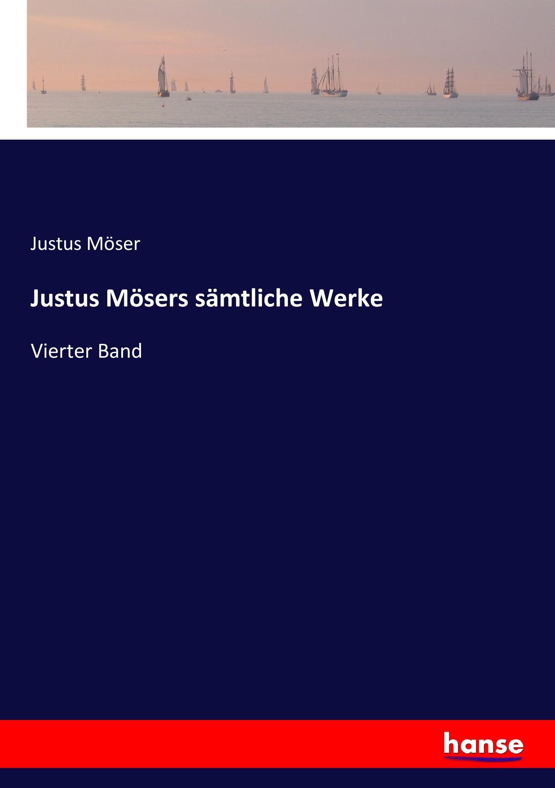 Vorderes Coverbild Justus Mösers sämtliche Werke