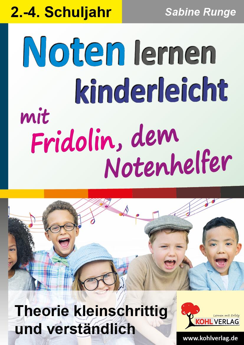 Vorderes Coverbild Noten lernen kinderleicht