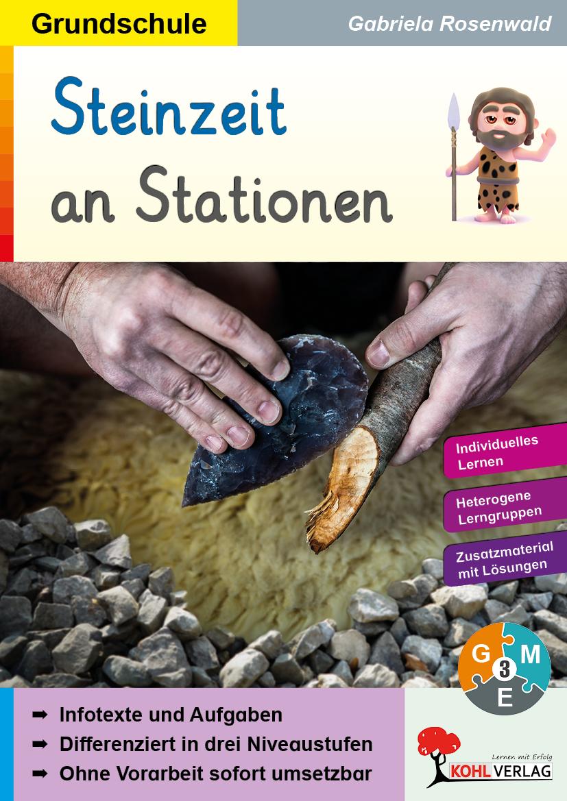 Vorderes Coverbild Steinzeit an Stationen