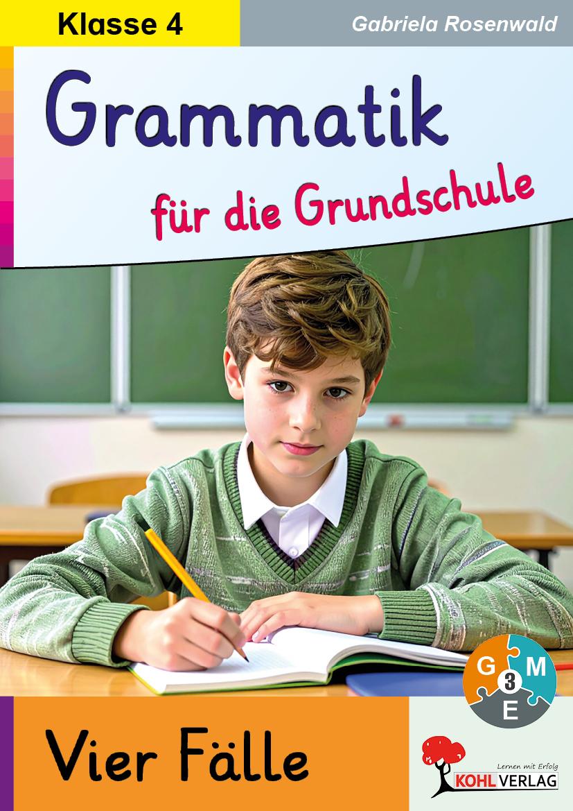 Vorderes Coverbild Grammatik für die Grundschule - Die Fälle / Klasse 4