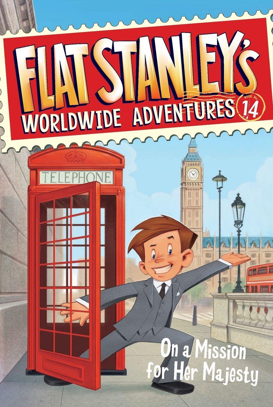 Vorderes Coverbild Flat Stanley's Worldwide Adventures #14