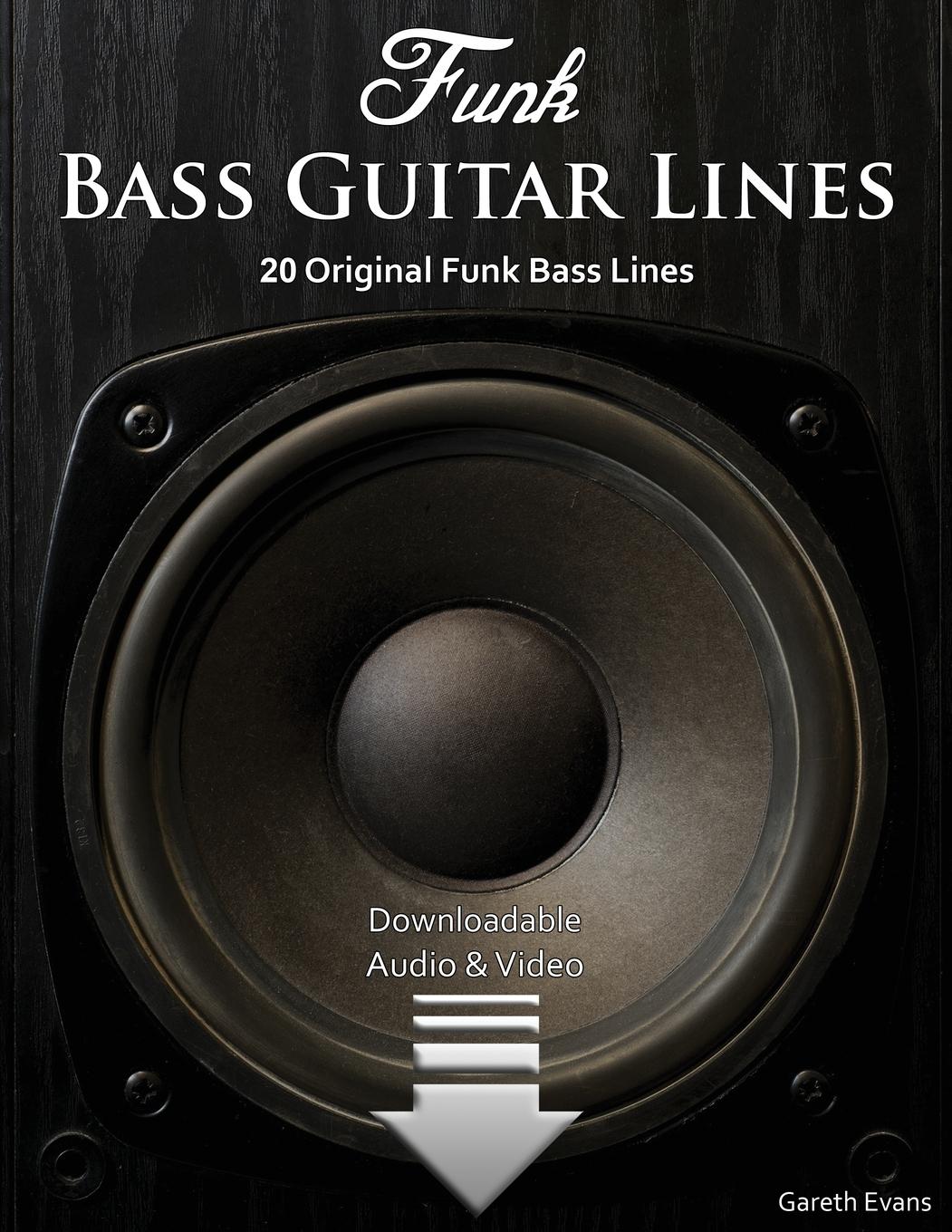 Vorderes Coverbild Funk Bass Guitar Lines