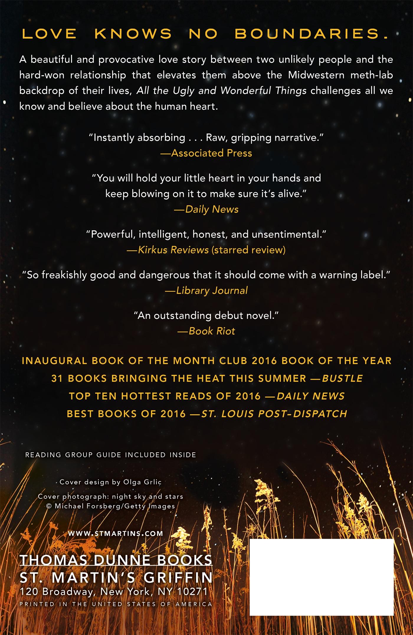 Rückseitencover All the Ugly and Wonderful Things