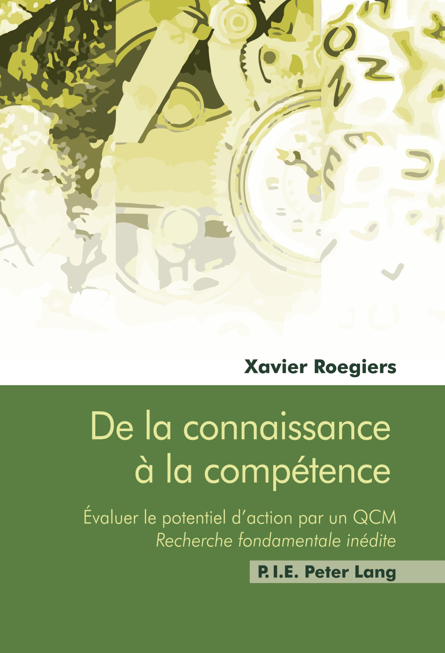 Vorderes Coverbild De la connaissance à la compétence