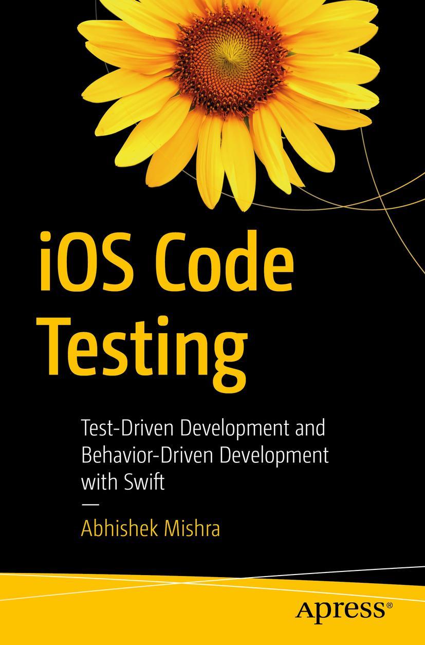 Vorderes Coverbild iOS Code Testing