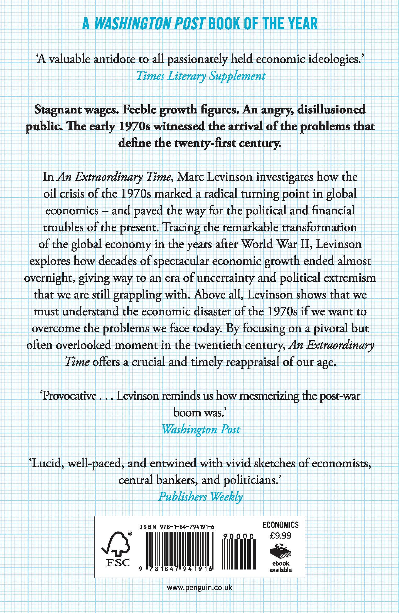 Rückseitencover An Extraordinary Time