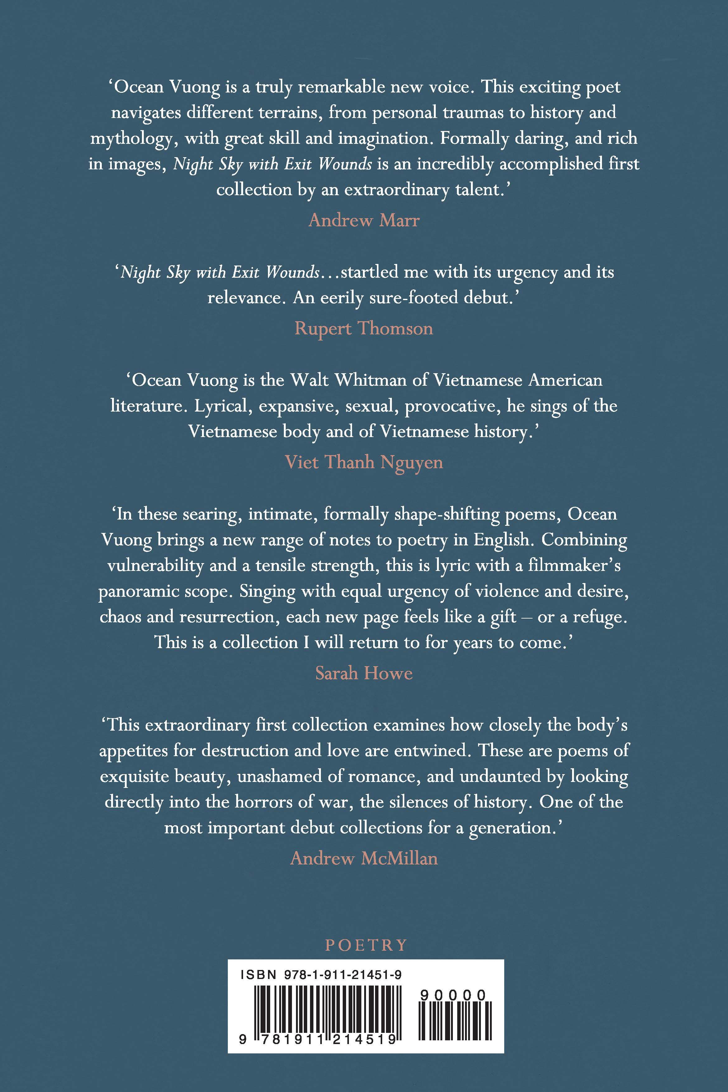 Rückseitencover Night Sky with Exit Wounds