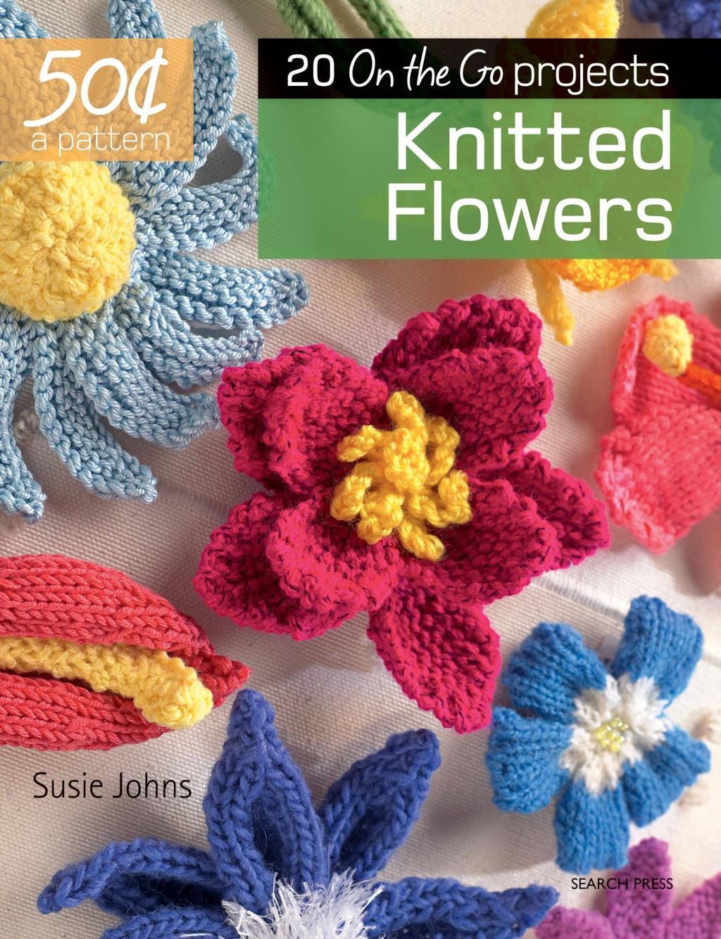 Vorderes Coverbild 50 Cents a Pattern: Knitted Flowers