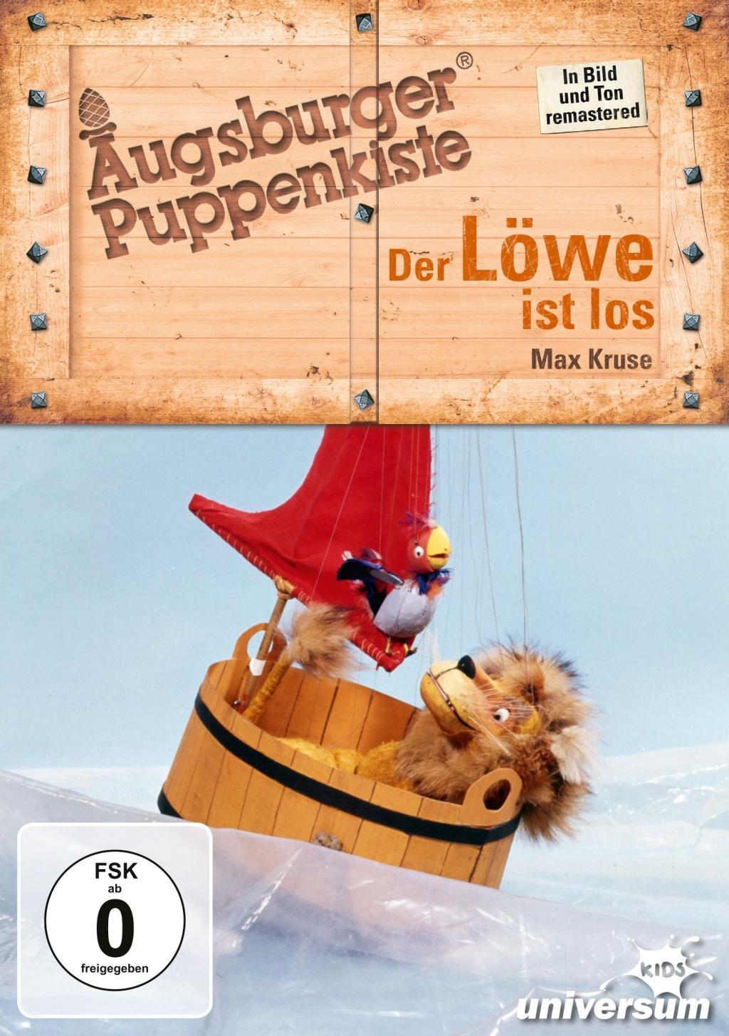 Vorderes Coverbild Augsburger Puppenkiste - Der Löwe ist los