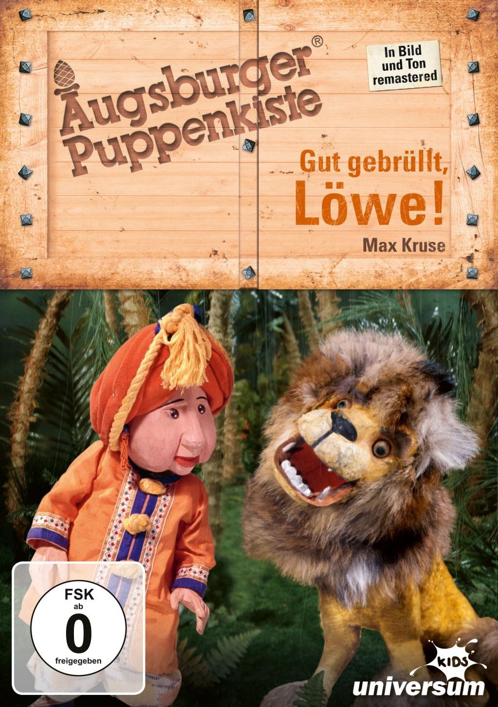 Vorderes Coverbild Augsburger Puppenkiste - Gut gebrüllt, Löwe