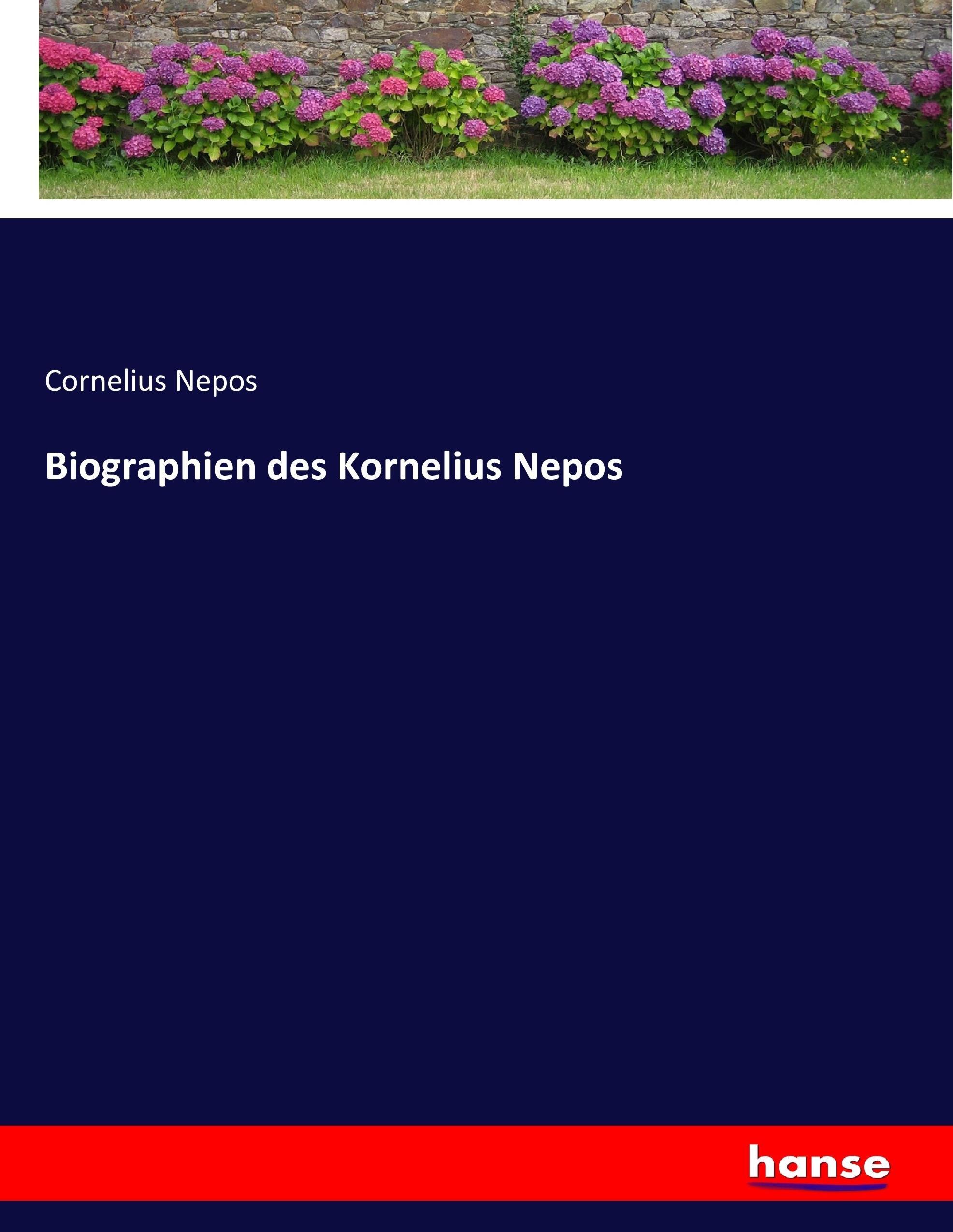 Vorderes Coverbild Biographien des Kornelius Nepos