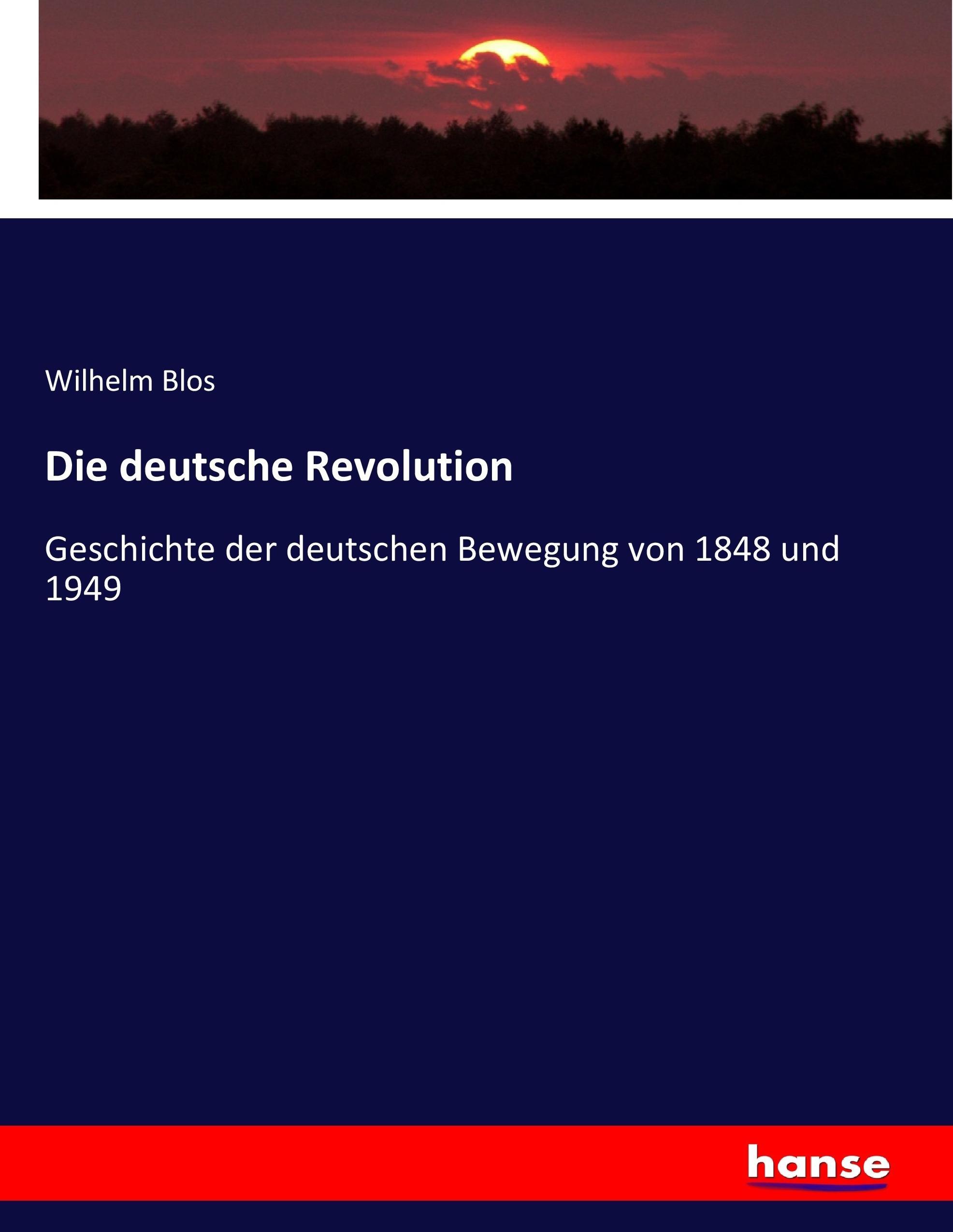 Vorderes Coverbild Die deutsche Revolution