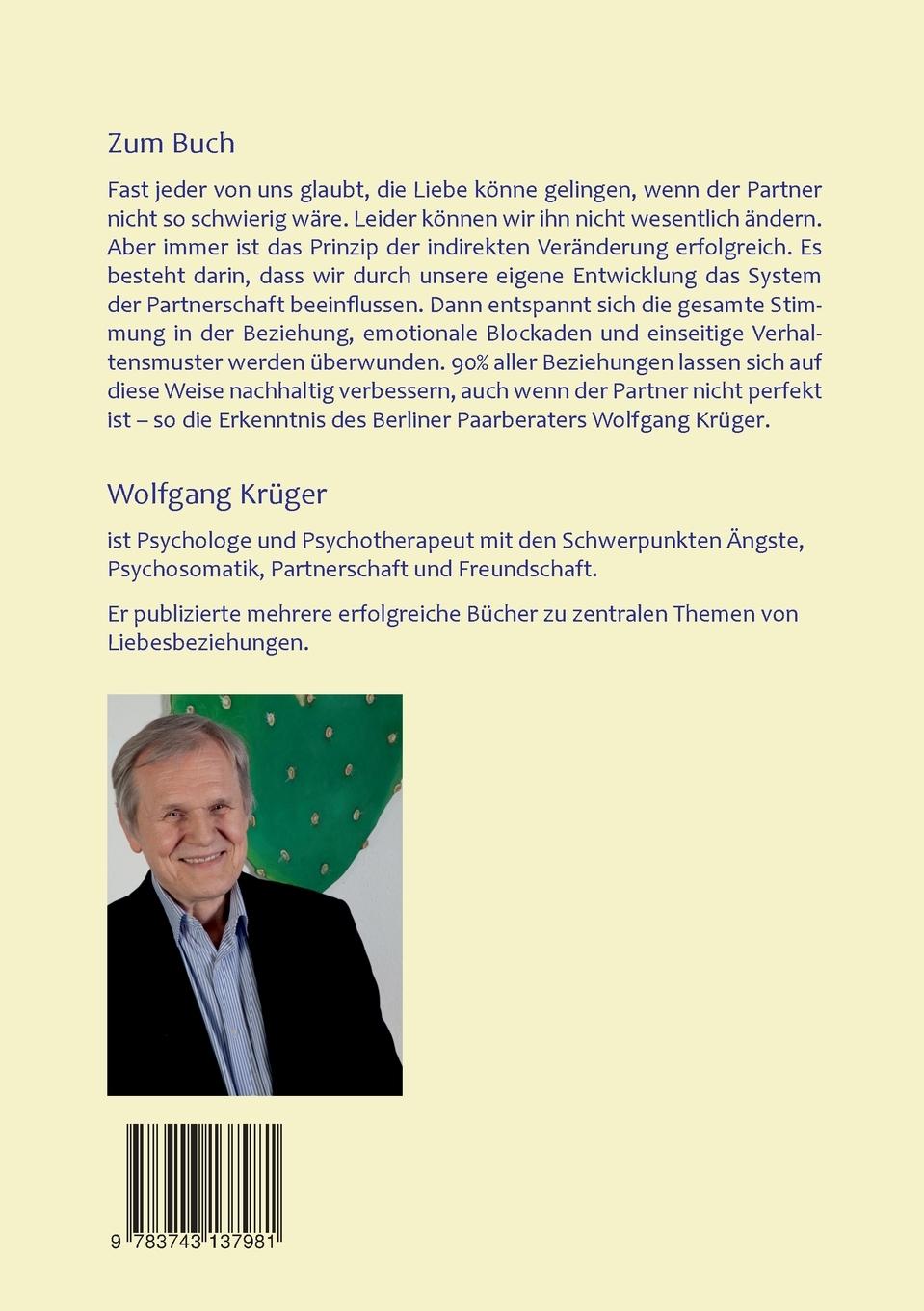 Rückseitencover So gelingt die Liebe - auch wenn der Partner nicht perfekt ist