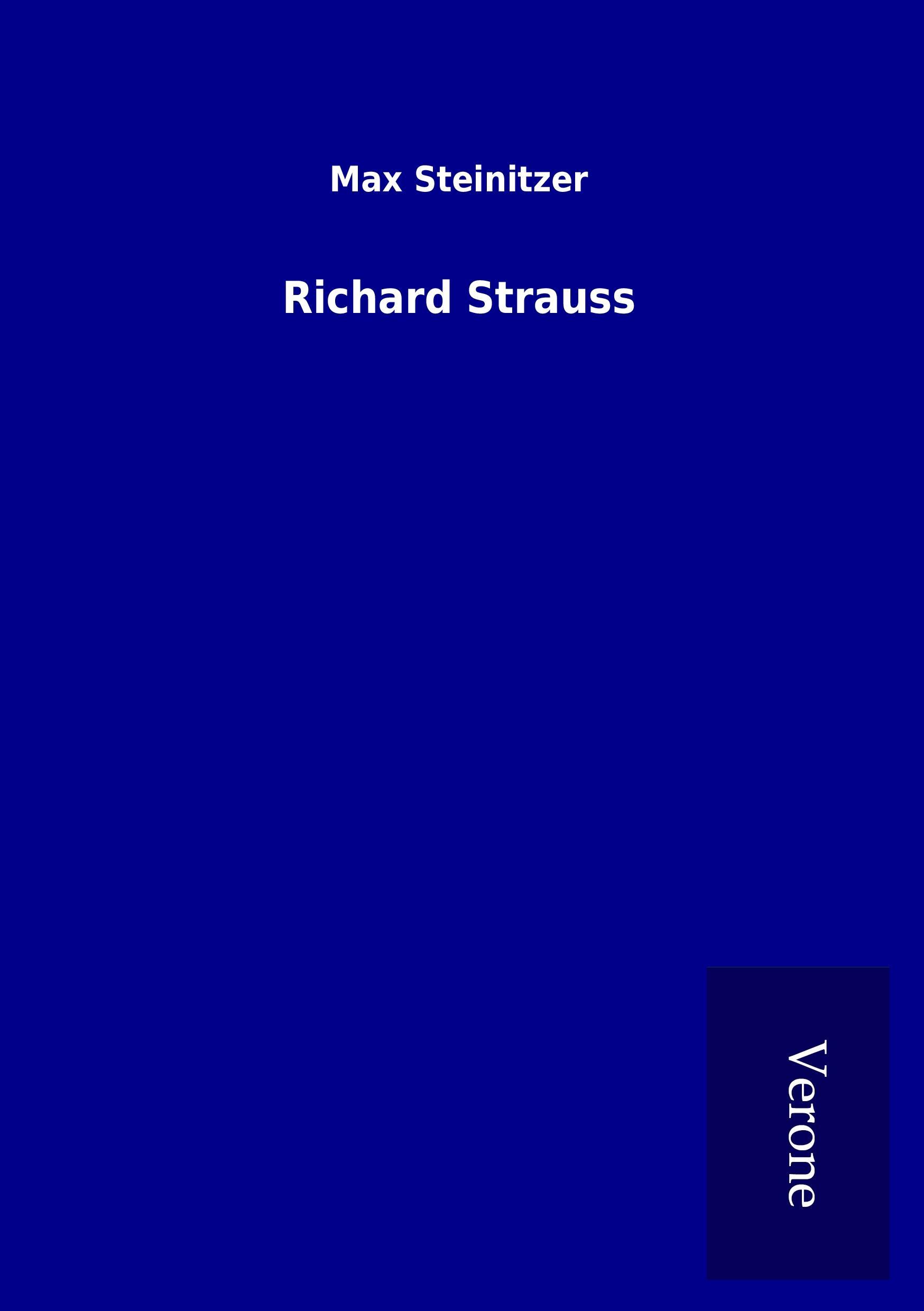 Vorderes Coverbild Richard Strauss