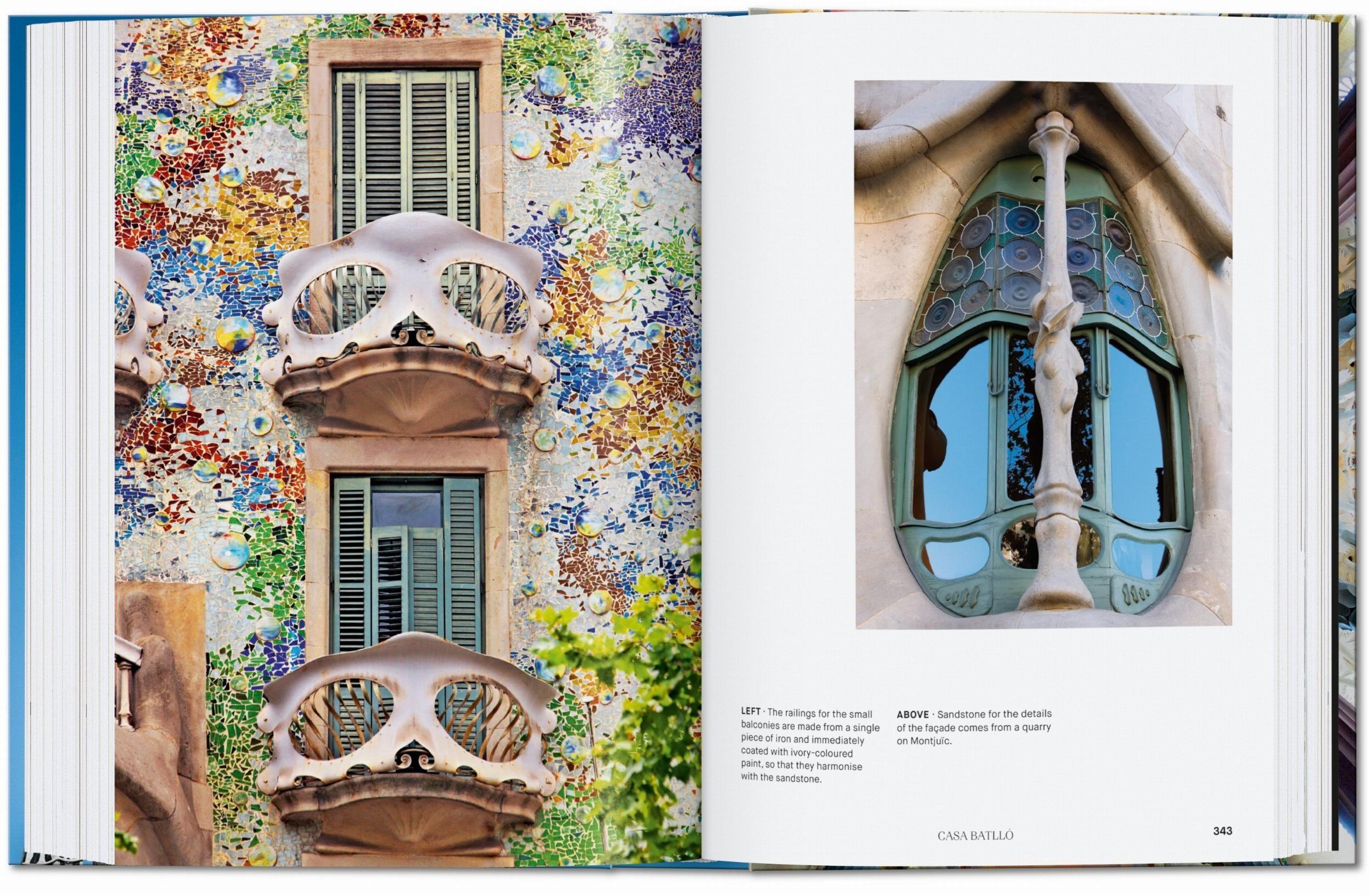 Beispielinhalt (Bild) Gaudí. Das vollständige Werk. 40th Ed.