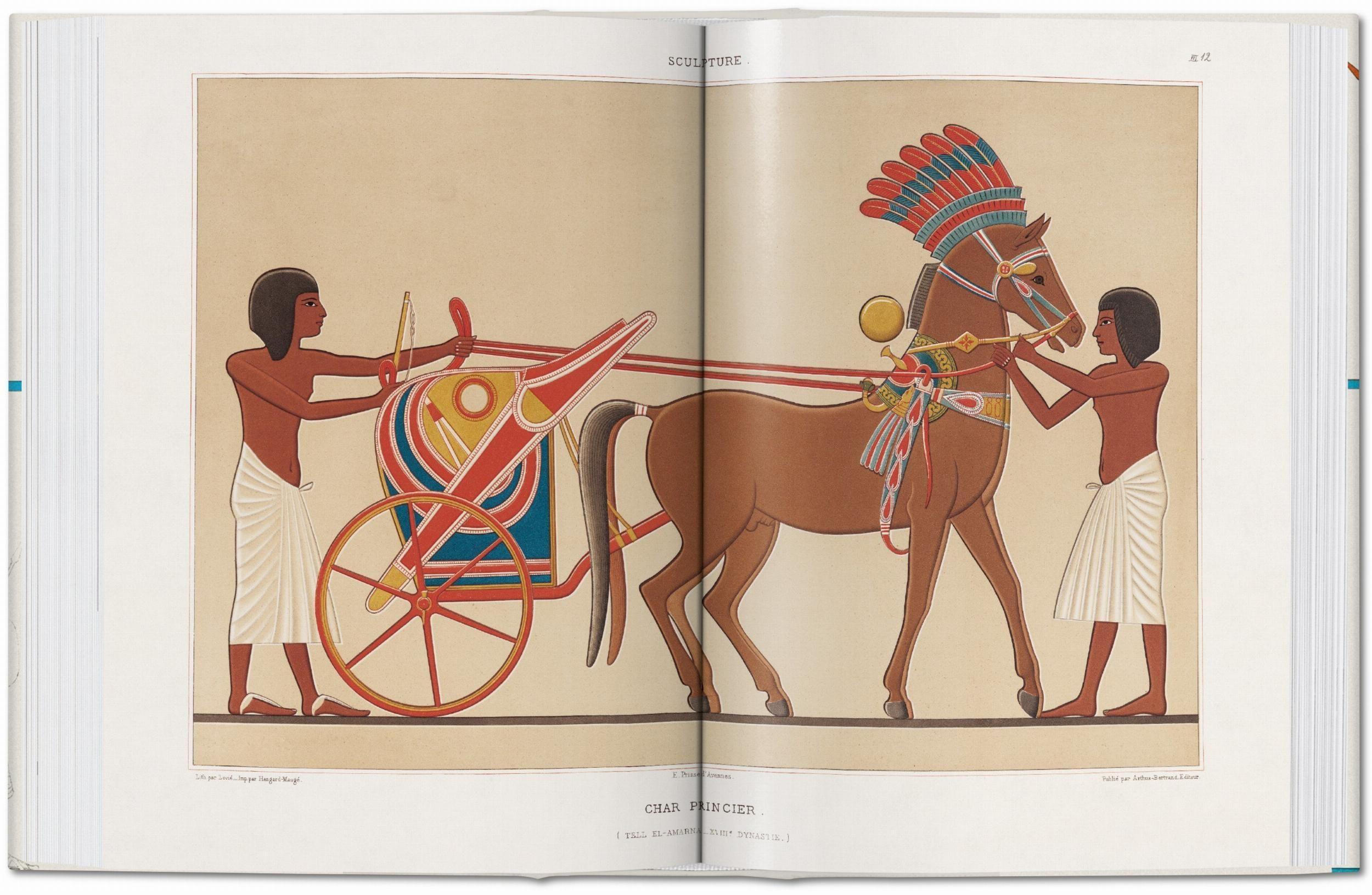 Beispielinhalt (Bild) Prisse d'Avennes. Egyptian Art