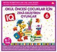 Vorderes Coverbild Okul Öncesi Cocuklar Icin IQ Zeka Gelistiren Oyunlar 6 4-7 Yas