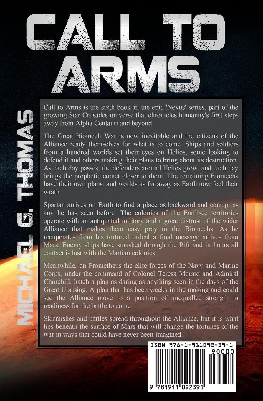 Rückseitencover CALL TO ARMS